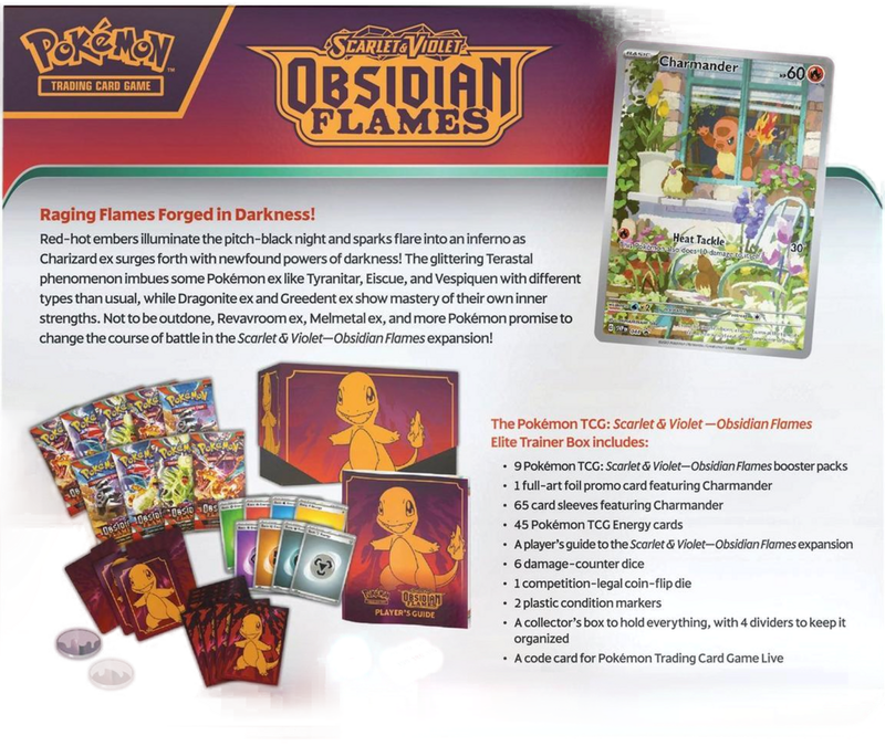 Obsidian Flames Elite Trainer Box