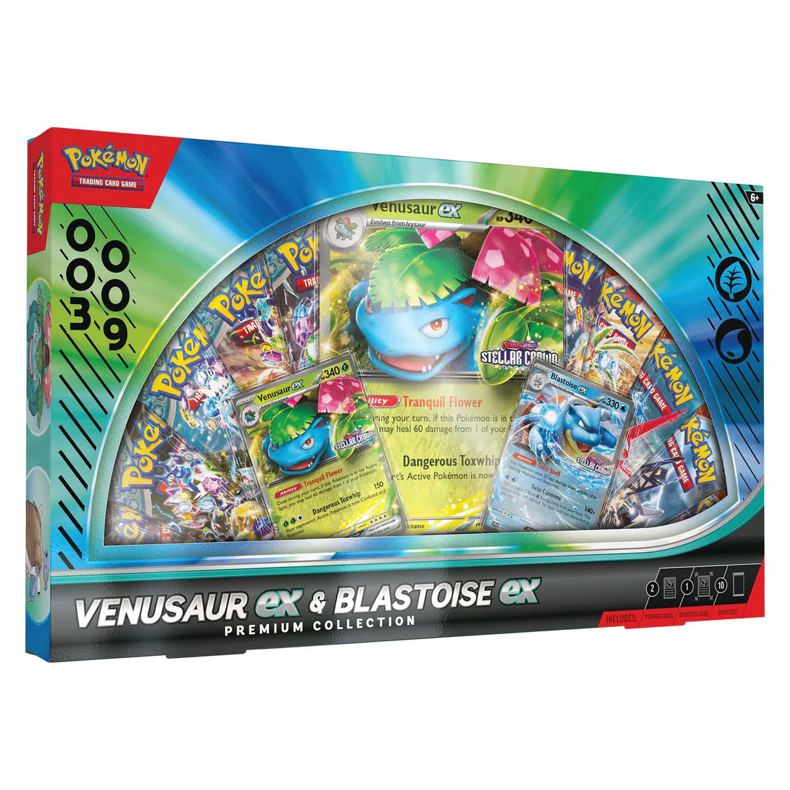 Venusaure & Blastoise ex Premium Collection