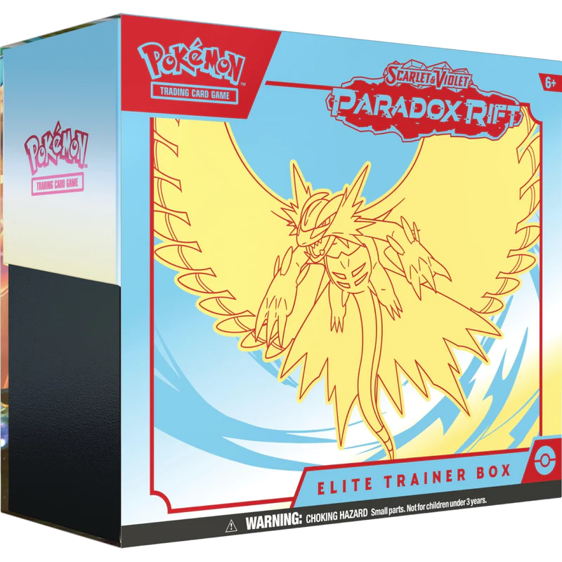 Pokémon TCG: Scarlet & Violet-Paradox Rift Elite Trainer Box (Roaring Moon)