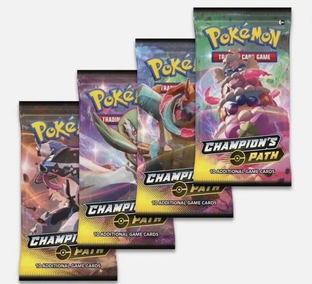 Pokemon Champion's Path Booster Pack Rush Cards Pokemon Champion's Path Booster Pack Rush Cards