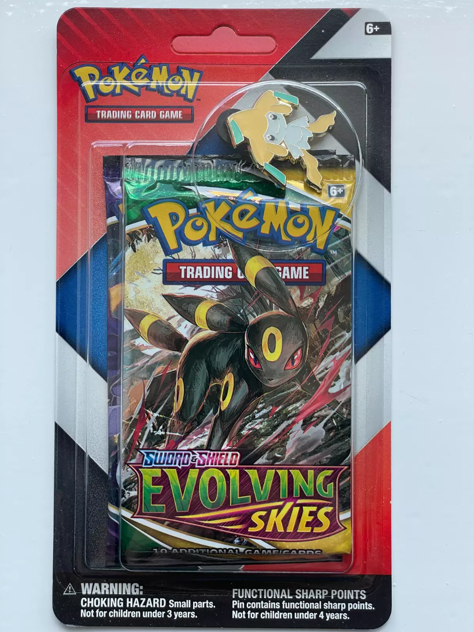 Pokemon Pin Blister - Jirachi / Celebi - (2 Packs)