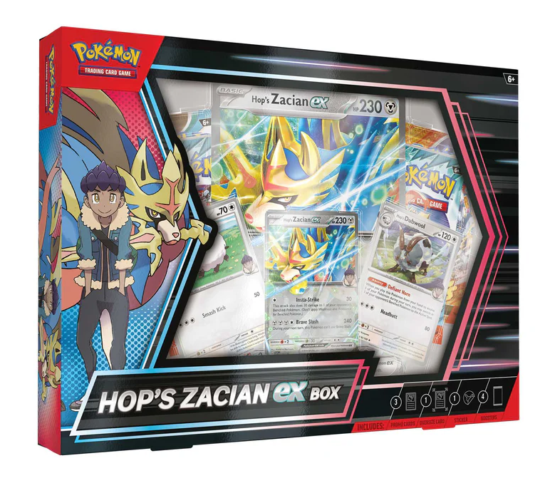Hop's Zacian ex Box