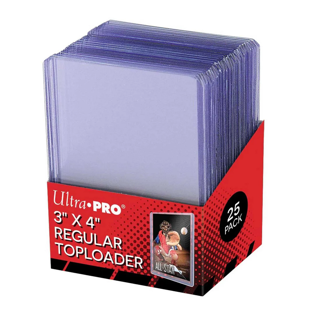 Ultra Pro Toploaders - 3 x 4 Inch Toploaders (Pack of 25)