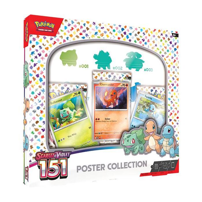 Pokemon TCG: Scarlet & Violet 3.5: 151 – Poster Collection