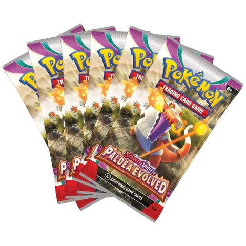 Paldea Evolved Booster Pack (10 Cards) Rush Cards Paldea Evolved Booster Pack (10 Cards) Rush Cards