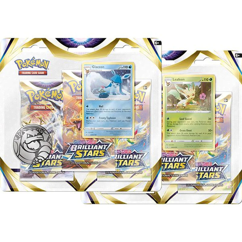 Pokémon TCG: Sword & Shield-Brilliant Stars 3 Booster Pack
