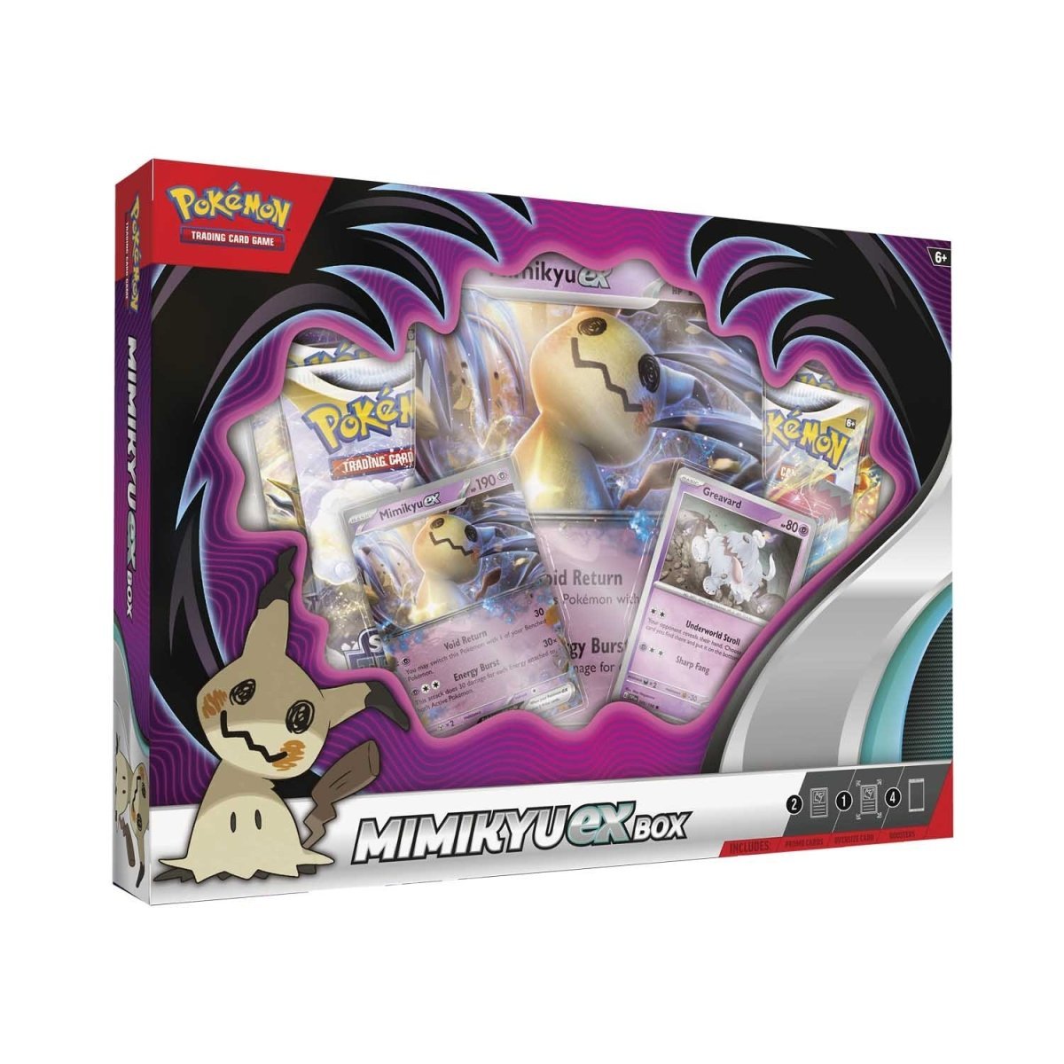 Pokémon TCG: Mimikyu ex Box - Rush Cards