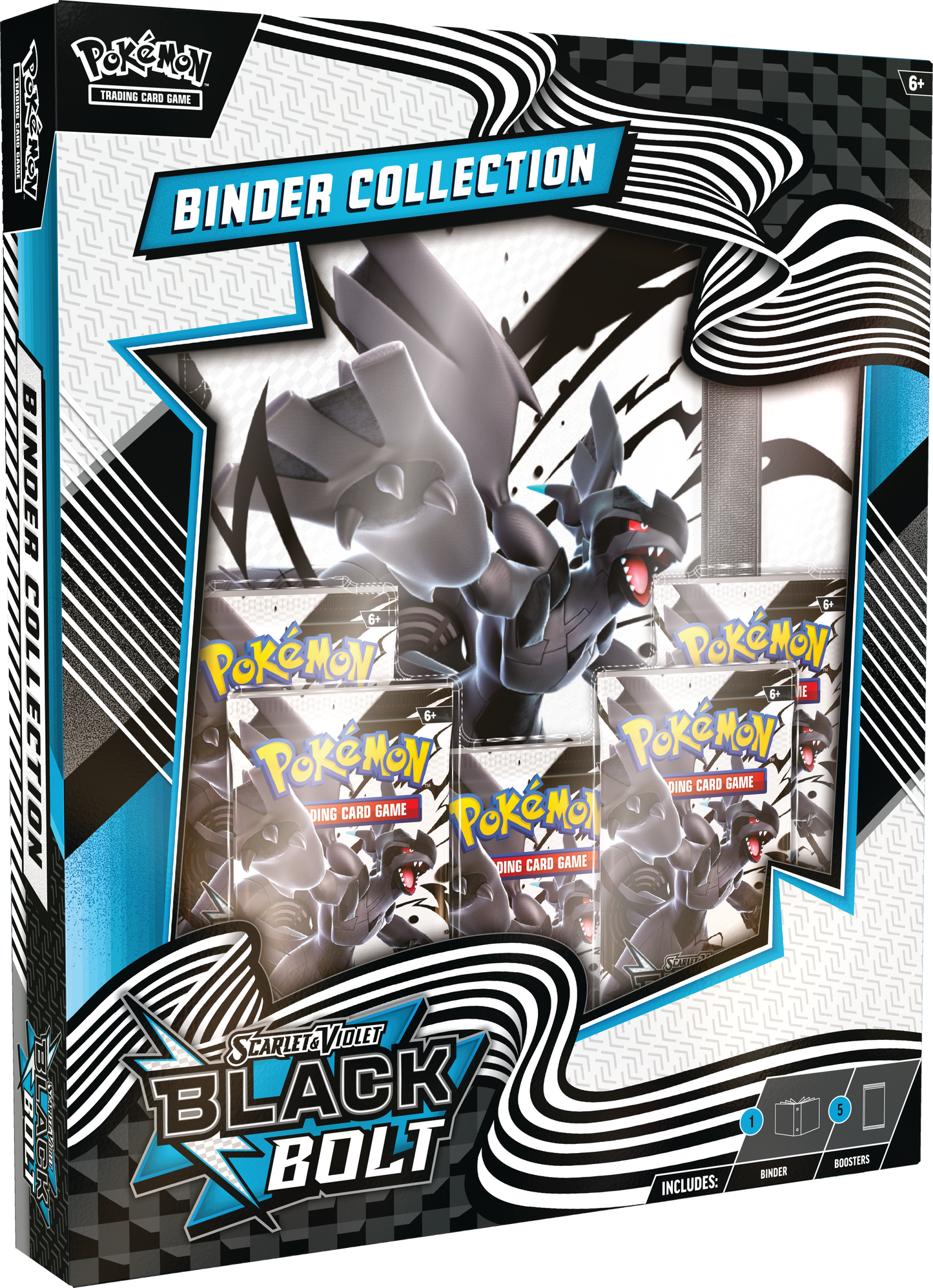Scarlet & Violet 10.5 - Black Bolt - Binder Collection Zekrom