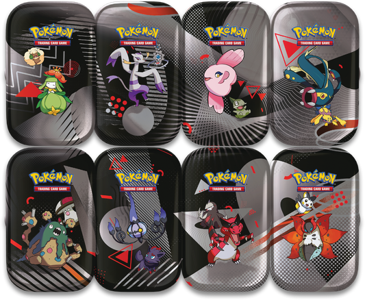 Scarlet & Violet 10.5 - Black Bolt & White Flare - Unova Mini Tin - FULL CASE