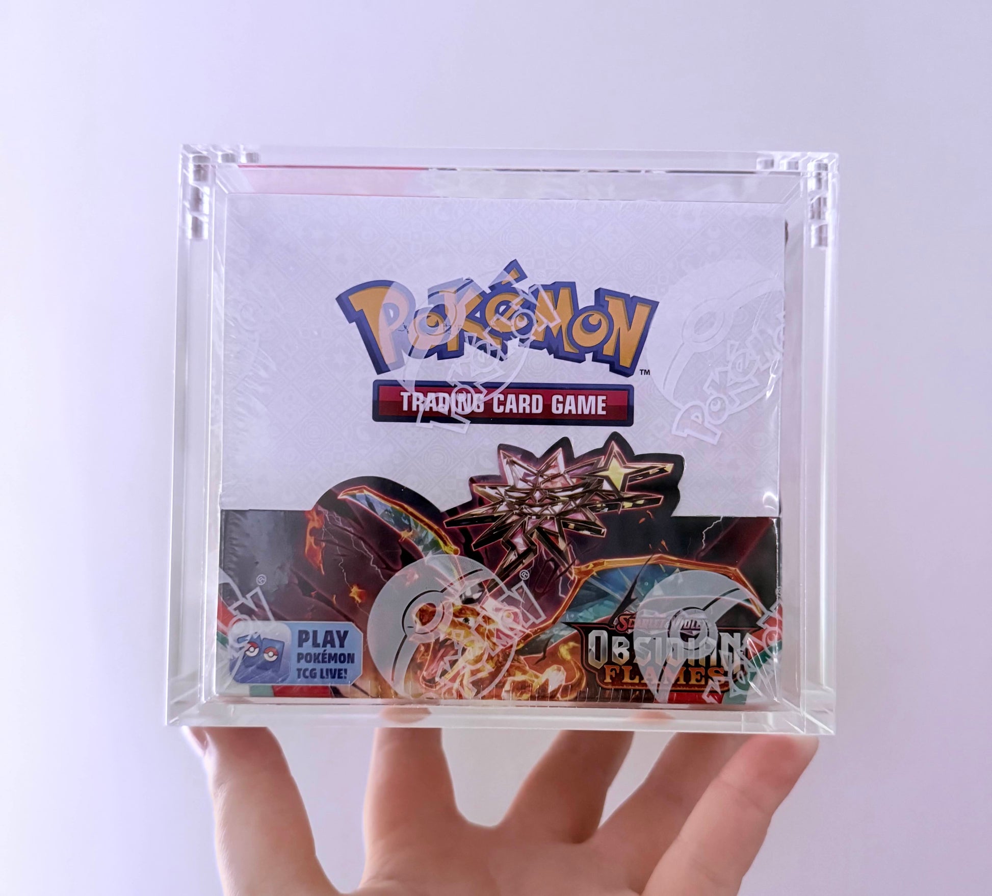 Booster Box Acrylic Case Rush Cards Booster Box Acrylic Case Rush Cards