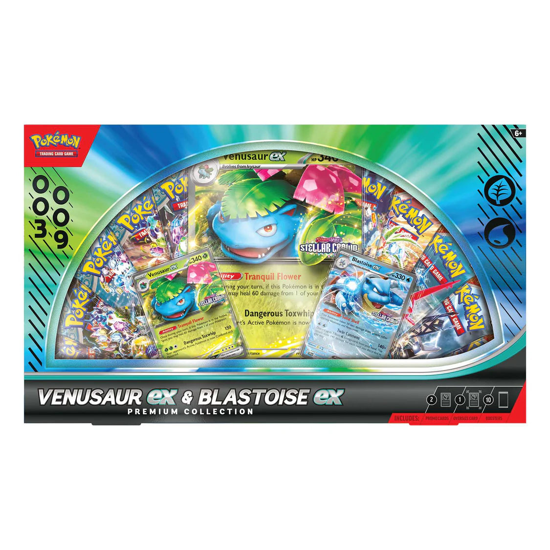 Venusaure & Blastoise ex Premium Collection