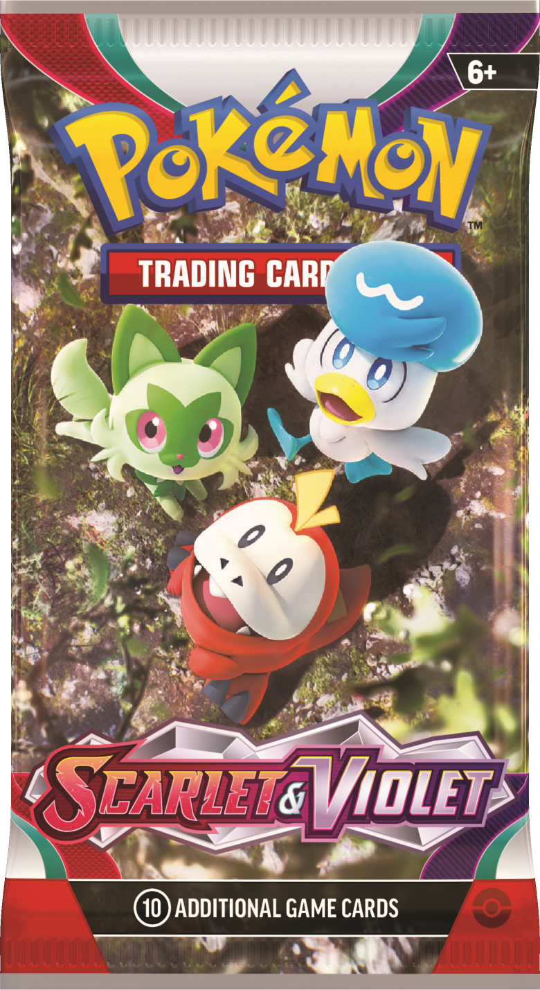 Scarlet & Violet Base Set: Booster Pack (10 Cards)