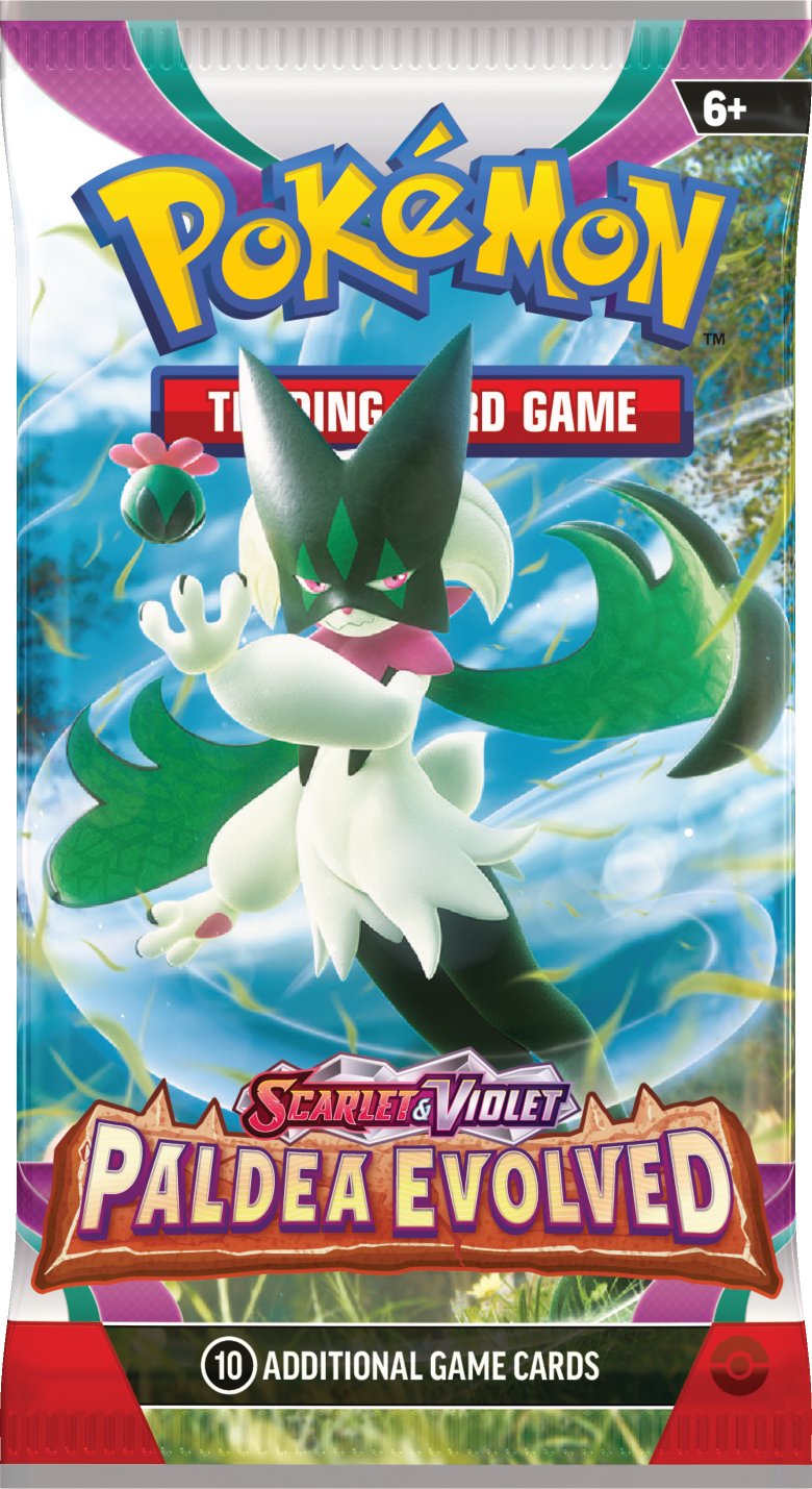 Paldea Evolved Booster Pack (10 Cards)