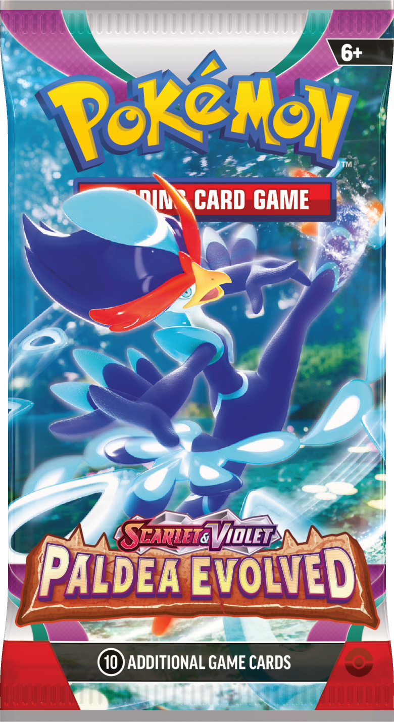 Paldea Evolved Booster Pack (10 Cards)