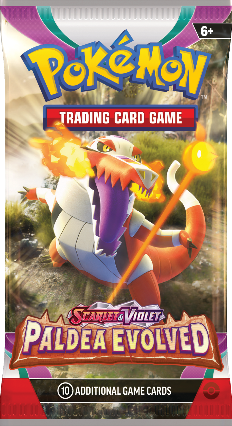 Paldea Evolved Booster Pack (10 Cards)