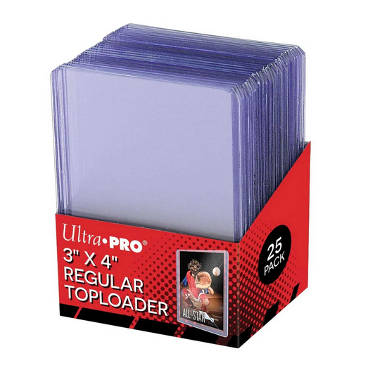 Ultra Pro Toploaders - 3 x 4 Inch Toploaders (Pack of 25)