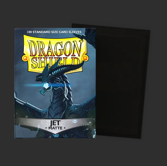 Dragon Shield Jet - Matte Sleeves - Standard Size